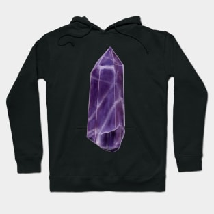 Amethyst Crystal February Birthstone Hoodie